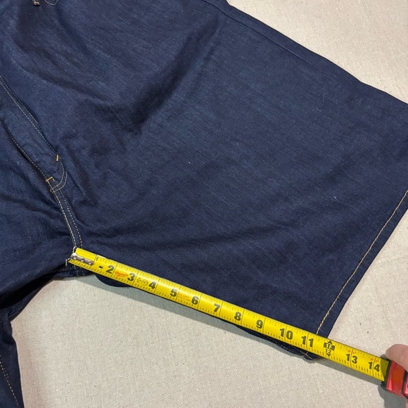 NWT Mens Levi's Sz 52 Big and Tall 569 Loose Straight Fit Dark Wash Denim Shorts - Picture 5 of 6